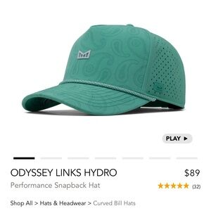 Melin Odyssey Green Snapback Hat